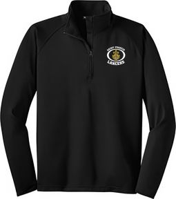 Men's Sport-Wick Stretch 1/2-Zip Pullover, Black